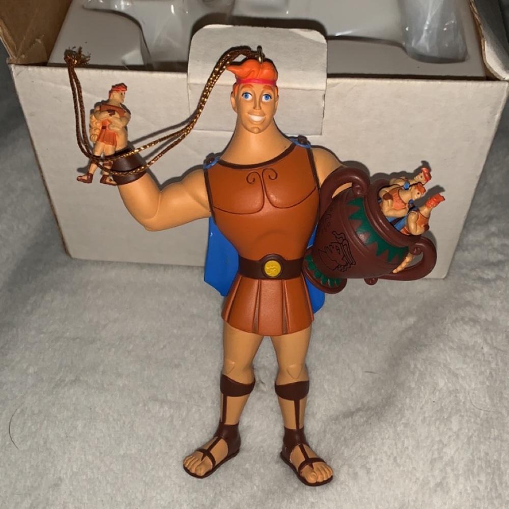 2001 Grolier Disney Hercules Christmas Magic Ornament